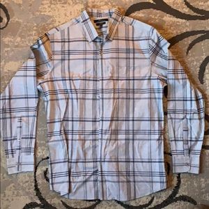 Mens long sleeve button up